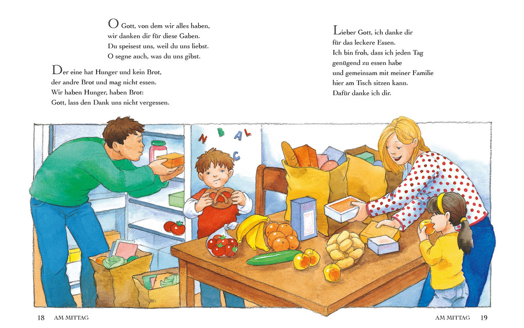 Weitere Ansicht: Die schönsten Kindergebete | Schwager & Steinlein Verlag