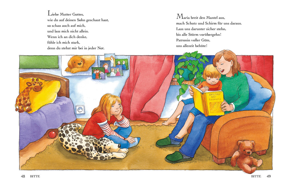 Weitere Ansicht: Die schönsten Kindergebete | Schwager & Steinlein Verlag