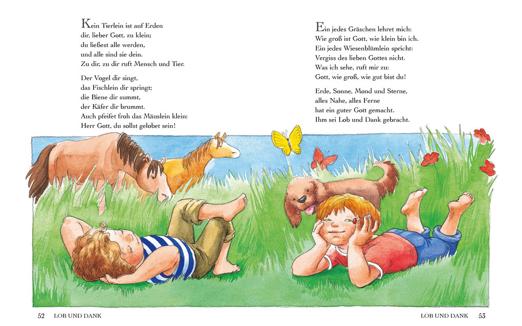 Weitere Ansicht: Die schönsten Kindergebete | Schwager & Steinlein Verlag