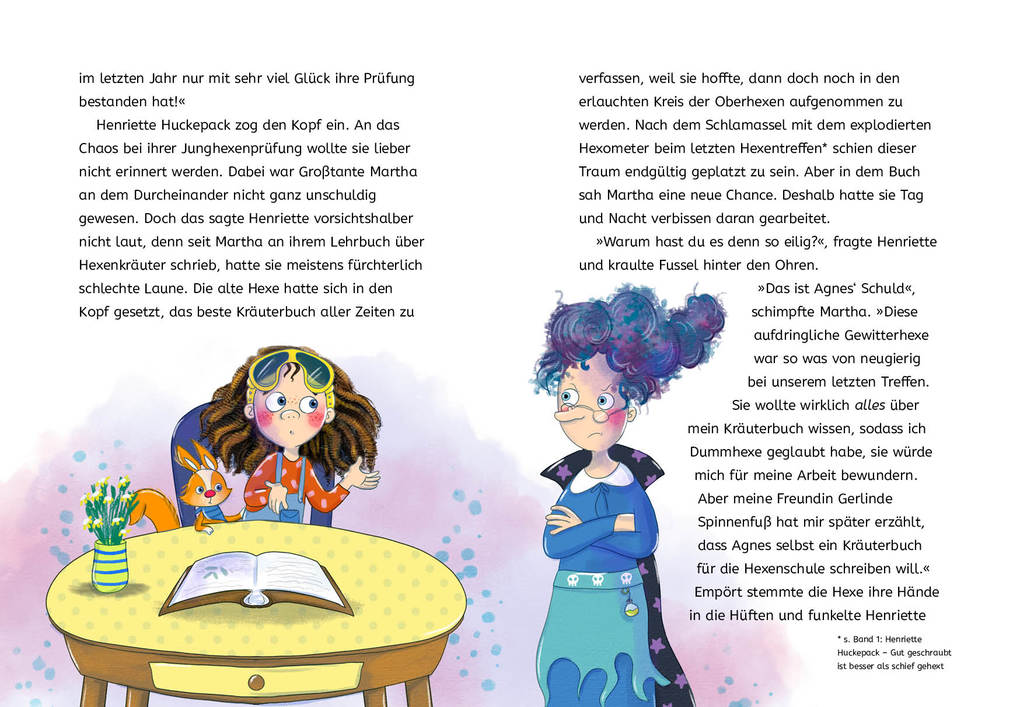 Weitere Ansicht: Henriette Huckepack - Puddingzauber im Hexengarten | Andrea Lienesch, Sabine Sauter