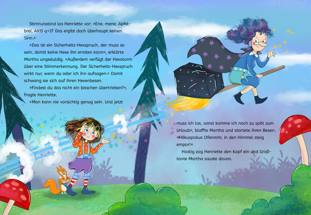 Weitere Ansicht: Henriette Huckepack - Puddingzauber im Hexengarten | Andrea Lienesch, Sabine Sauter