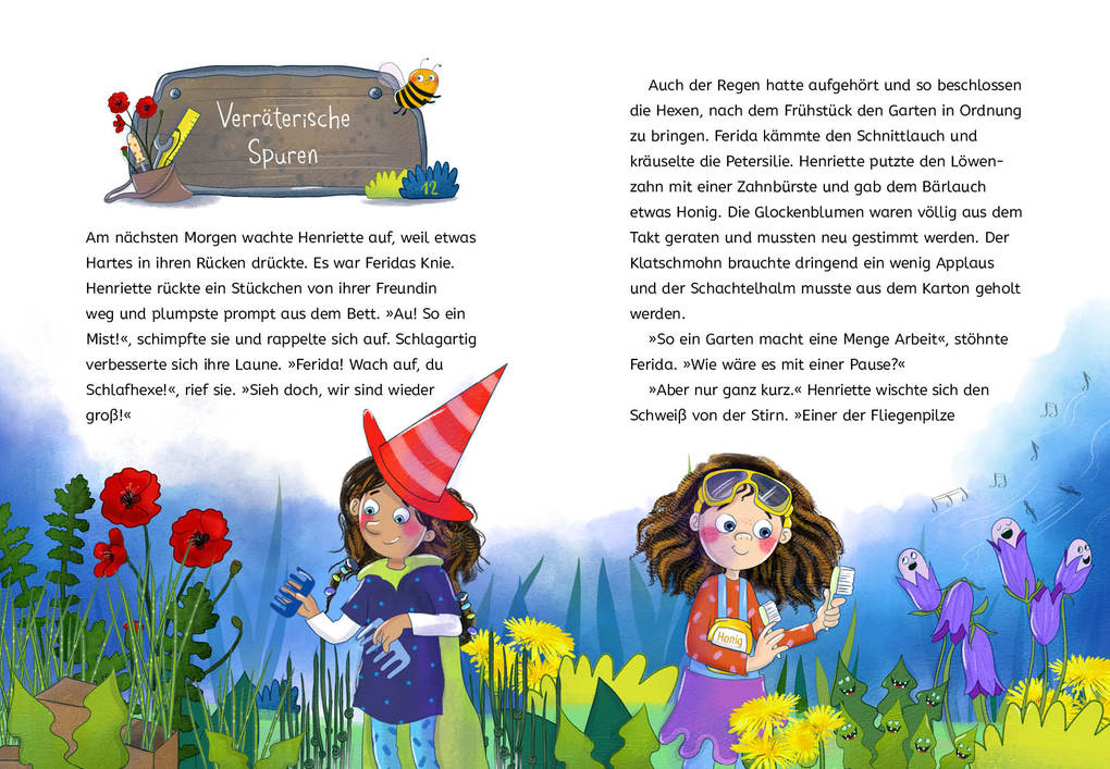 Weitere Ansicht: Henriette Huckepack - Puddingzauber im Hexengarten | Andrea Lienesch, Sabine Sauter