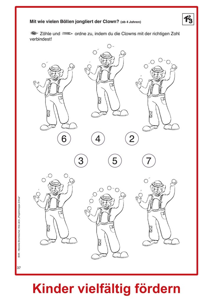 Weitere Ansicht: Kita aktiv Projektmappe Zirkus | Mareike Brombacher