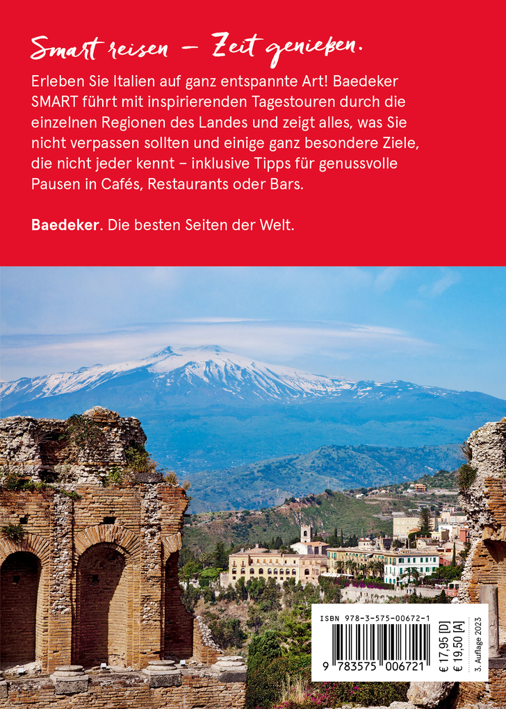 Weitere Ansicht: Baedeker SMART Reiseführer Italien | Susanne Kilimann