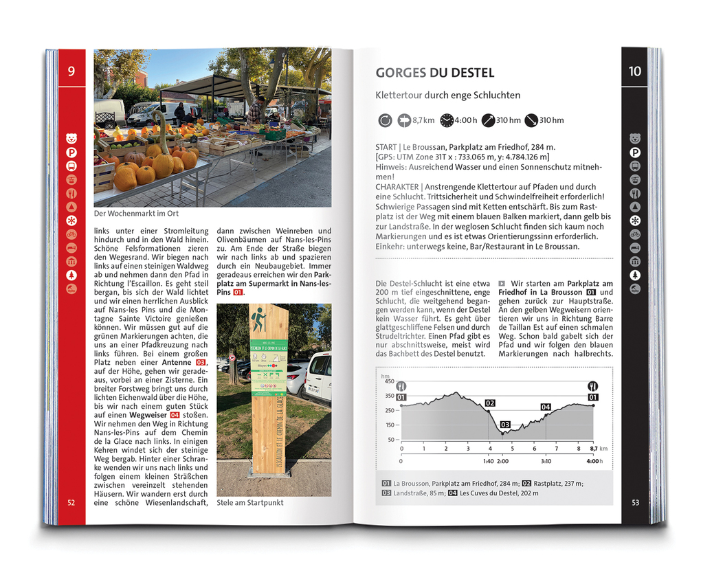 Weitere Ansicht: KOMPASS Wanderführer Côte d'Azur, Die schönsten Küsten- und Bergwanderungen, 50 Touren mit Extra-Tourenkarte | Astrid Sturm