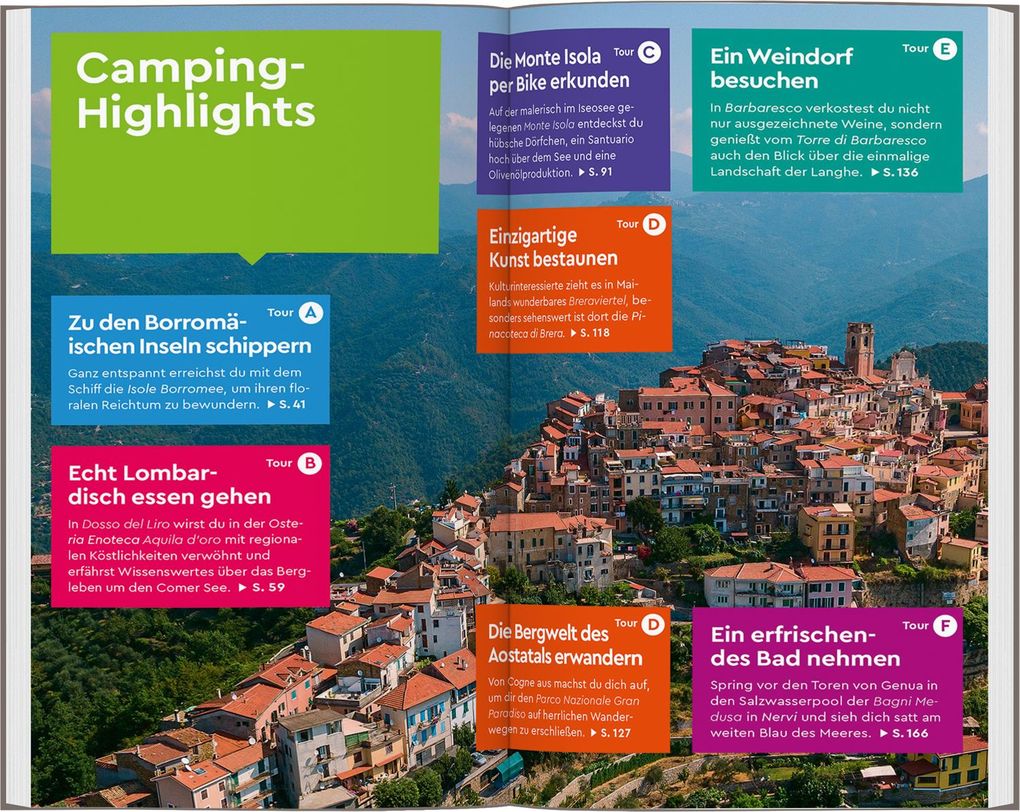 Weitere Ansicht: MARCO POLO Camper Guide Lombardei, Piemont & Ligurien | Anne Steinbach, Clemens Sehi