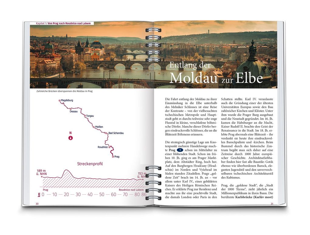 Weitere Ansicht: KOMPASS Radreiseführer Elberadweg, Von Prag nach Magdeburg | Raphaela Moczynski