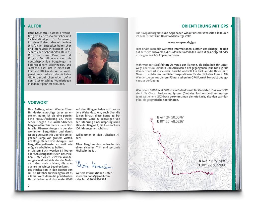 Weitere Ansicht: KOMPASS Wanderführer Julische Alpen, 55 Touren mit Extra-Tourenkarte | Boris Korencan