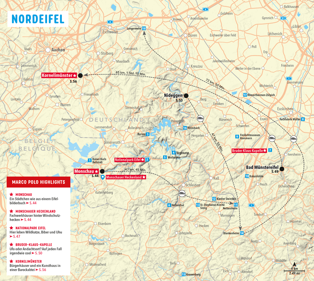 Weitere Ansicht: MARCO POLO Reiseführer Eifel | Susanne Jaspers, Wolfgang Bartels