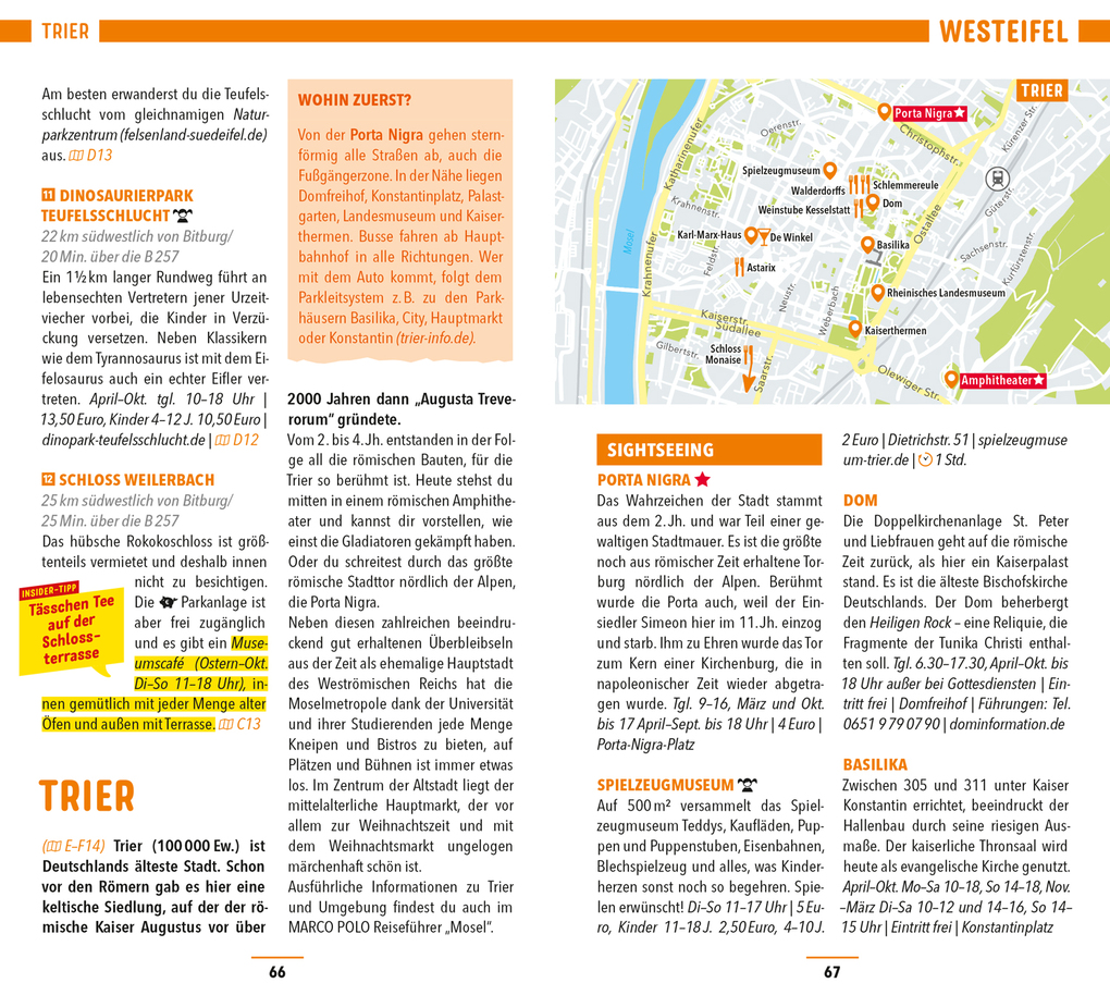 Weitere Ansicht: MARCO POLO Reiseführer Eifel | Susanne Jaspers, Wolfgang Bartels