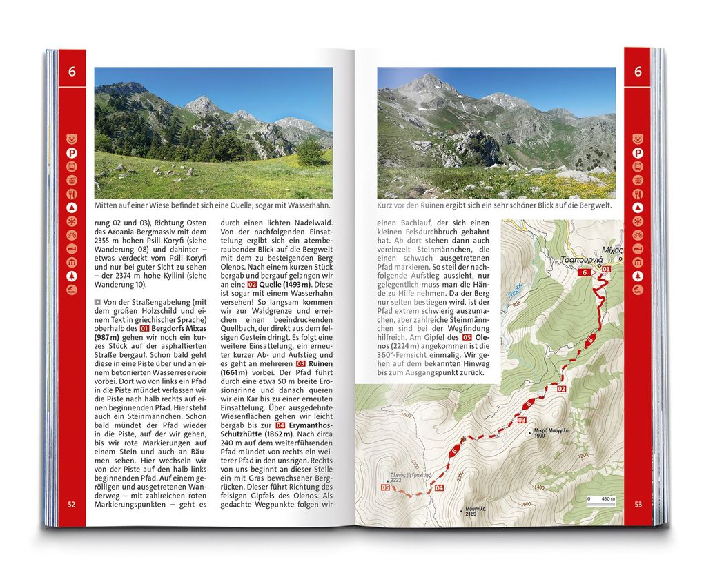 Weitere Ansicht: KOMPASS Wanderführer Peloponnes, 55 Touren mit Extra-Tourenkarte | Michael Will