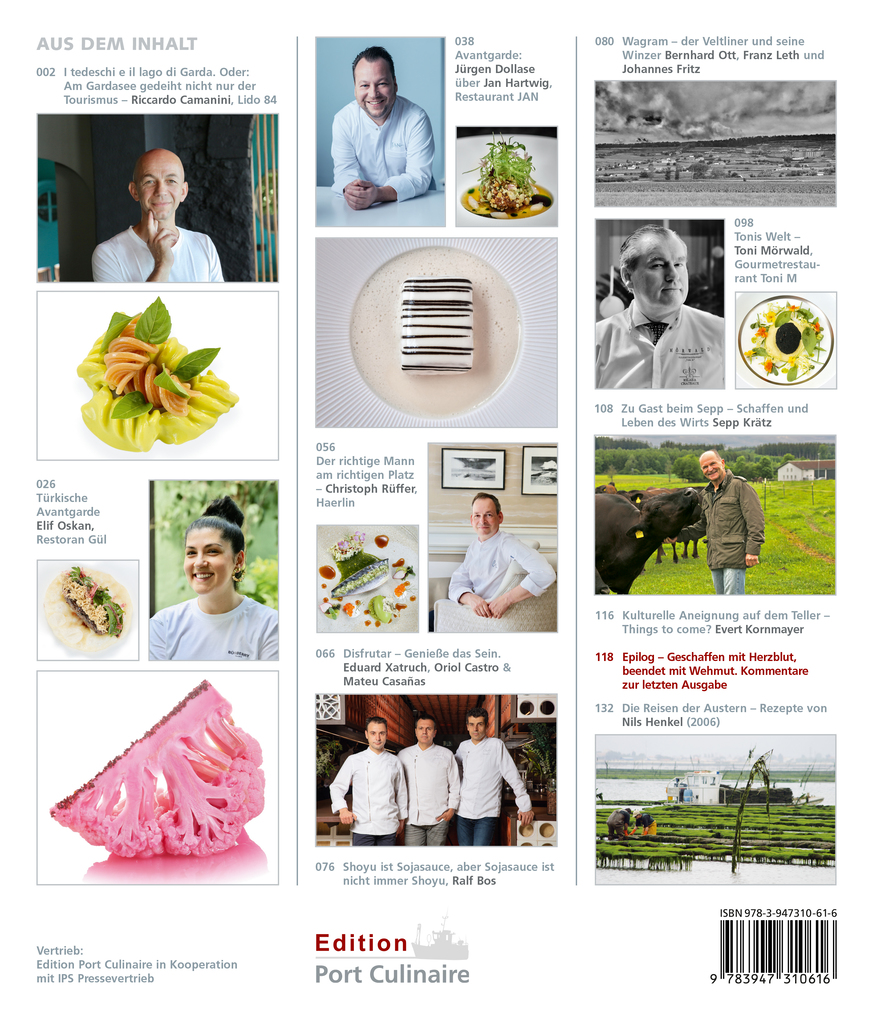 Weitere Ansicht: PORT CULINAIRE NO. SIXTY-ONE | Thomas Ruhl, Jürgen Dollase, Ralf Bos, Evert Kornmayer