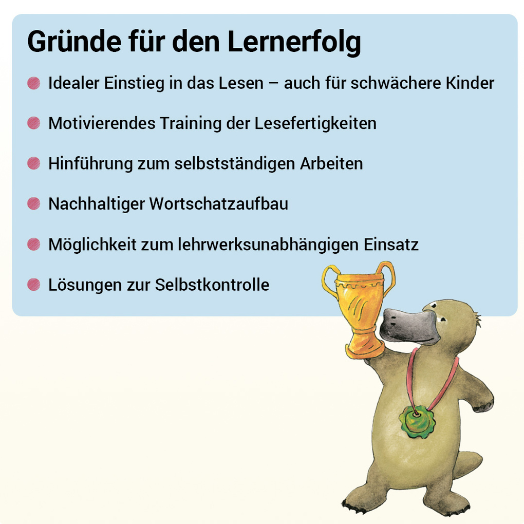 Weitere Ansicht: Lesen mit Rico Schnabel, Heft 1: Silben | Stefanie Drecktrah, Mareike Hahn