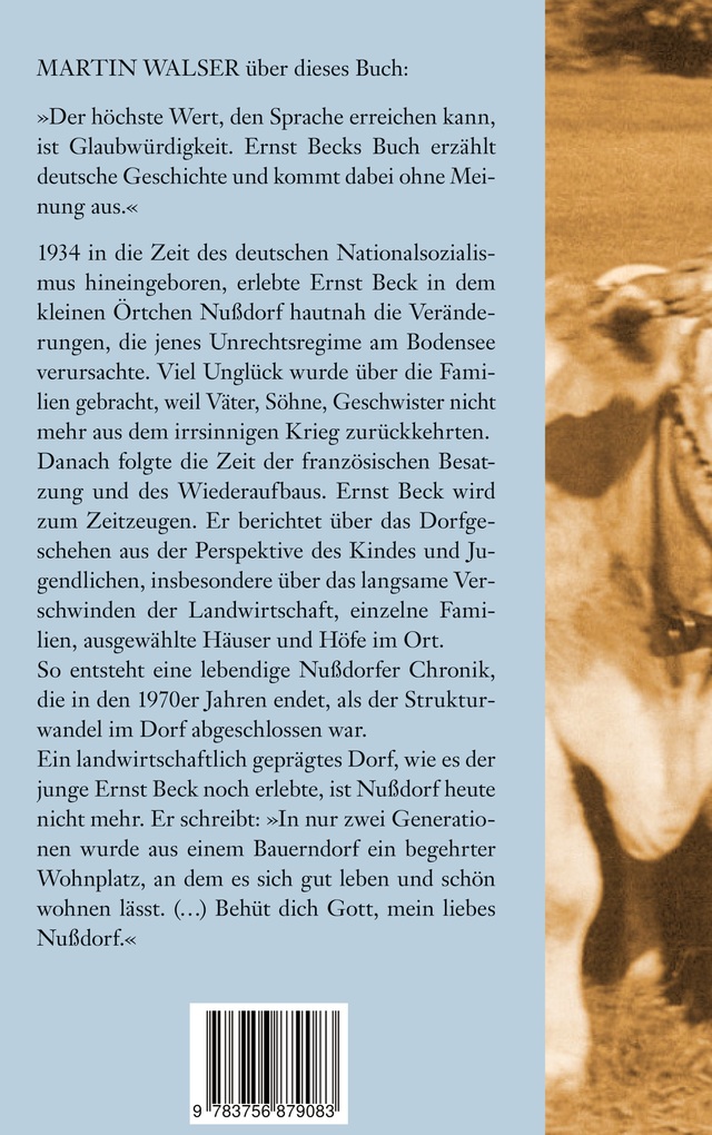 Weitere Ansicht: Was von der Kindheit bleibt - mein Nußdorf, wie ich es erlebt habe | Ernst Beck