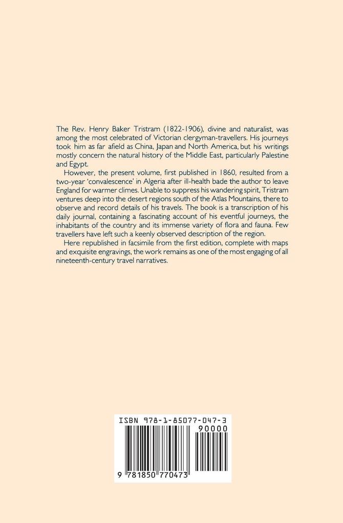 Weitere Ansicht: The Great Sahara | Tristram