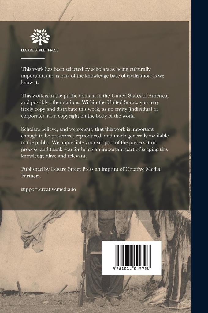 Weitere Ansicht: The Mountain Chant | Washington Matthews