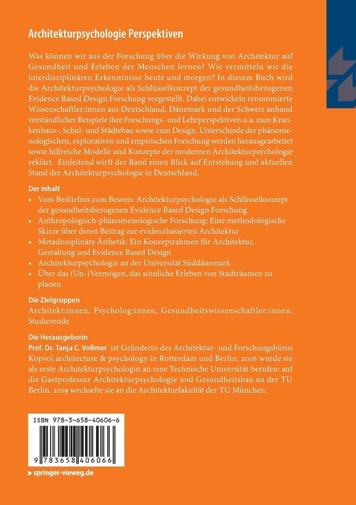 Weitere Ansicht: Architekturpsychologie Perspektiven