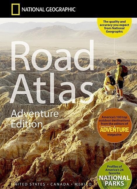 Produktbild: National Geographic Road Atlas 2026: Adventure Edition [United States, Canada, Mexico] | National Geographic Maps