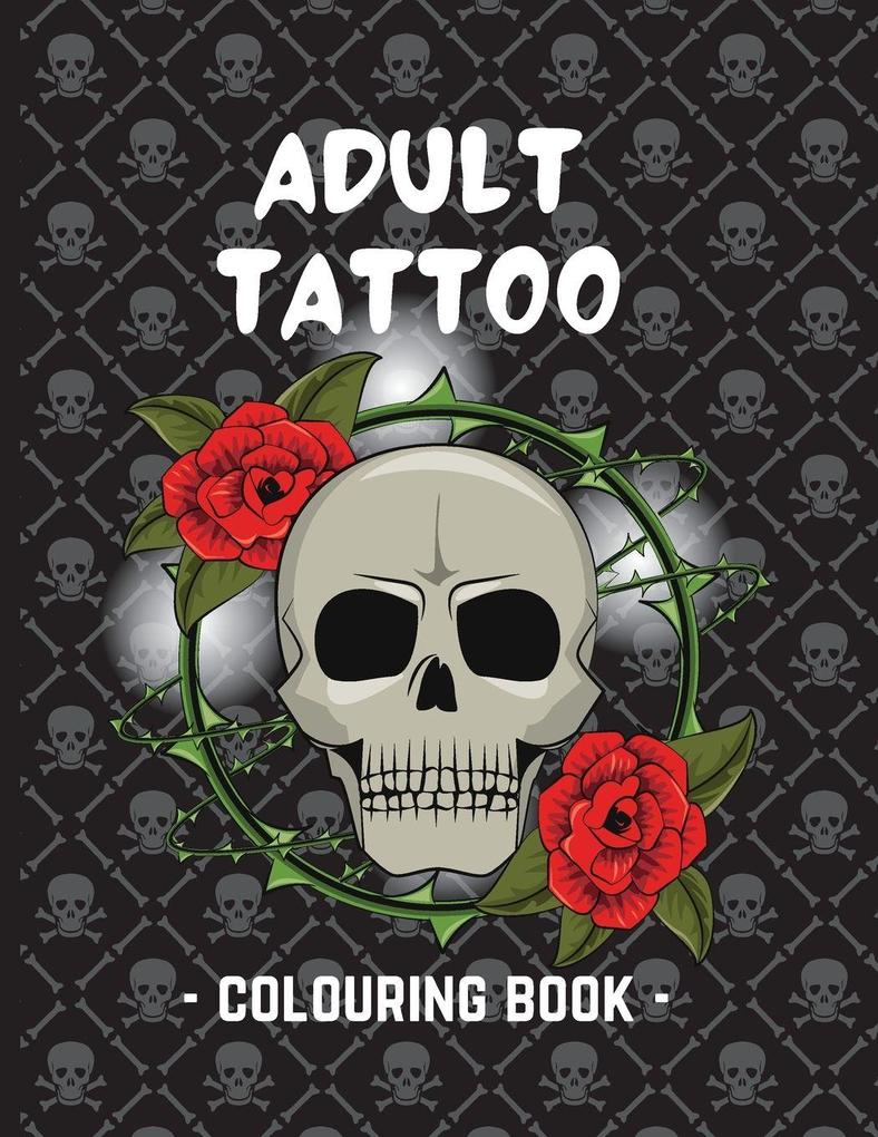 Produktbild: Adult Tattoo Colouring Book | Made With Love By Hannah's