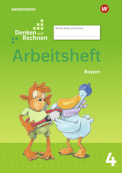 Produktbild: Denken und Rechnen 4. Arbeitsheft. Für Grundschulen in Bayern | Angelika Elsner, Stefanie Mayr-Leidnecker, Peter Sandmann, Roswitha Seidler, Marion Weigl