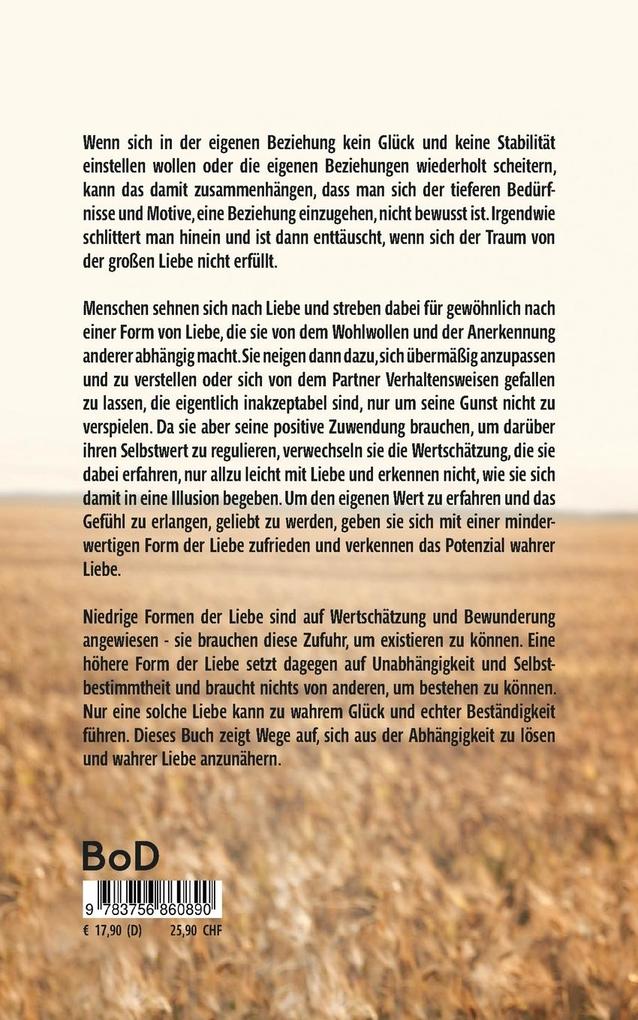 Weitere Ansicht: Suchst du Liebe oder Bewunderung? | Sven Grüttefien