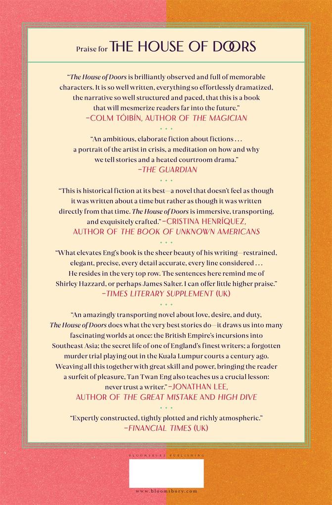 Weitere Ansicht: The House of Doors | Tan Twan Eng