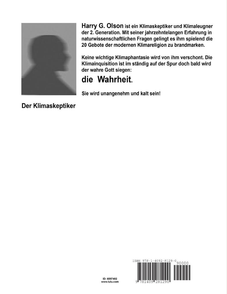 Weitere Ansicht: Handbuch der Klimalügen | Harry G. Olson