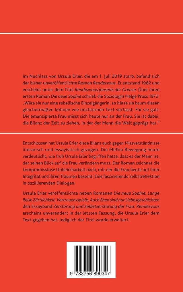 Weitere Ansicht: Rendezvous jenseits der Grenze | Ursula Erler