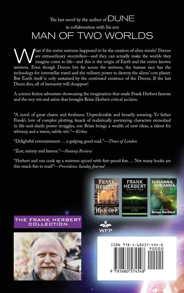 Weitere Ansicht: Man of Two Worlds | Frank Herbert, Brian Herbert