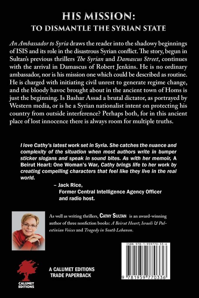 Weitere Ansicht: An Ambassador to Syria | Cathy Sultan