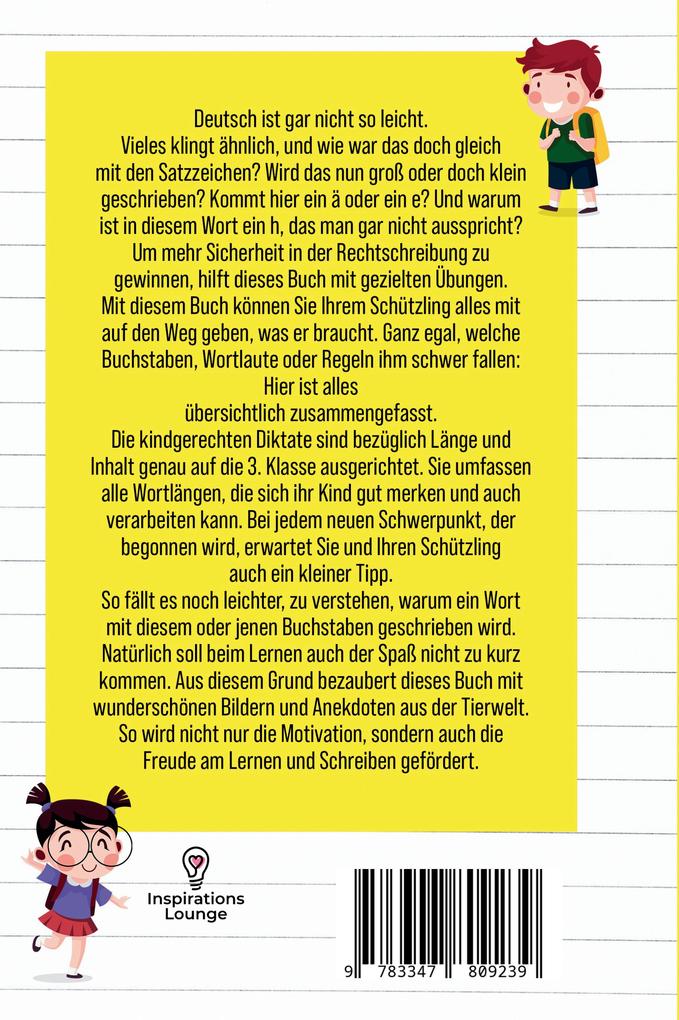 Weitere Ansicht: Diktate 3. Klasse! Übungsheft für gute Schulnoten! | S&L Inspirations Lounge