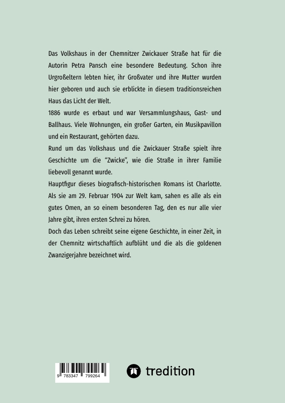 Weitere Ansicht: Charlottes Volkshaus Band 1 | Petra Pansch