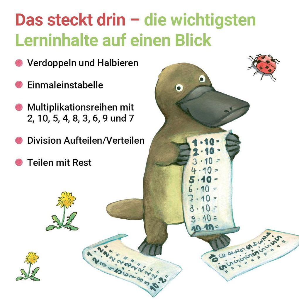 Weitere Ansicht: Rechnen mit Rico Schnabel Klasse 2, Heft 2 - Selbstständig das Multiplizieren und Dividieren trainieren | Wiebke Meyer, Thomas Laubis