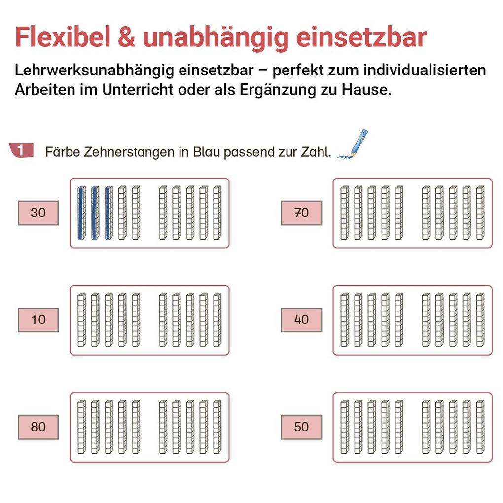 Weitere Ansicht: Rechnen mit Rico Schnabel 2, Heft 1 - Selbstständig das Addieren und Subtrahieren bis 100 trainieren | Wiebke Meyer, Thomas Laubis