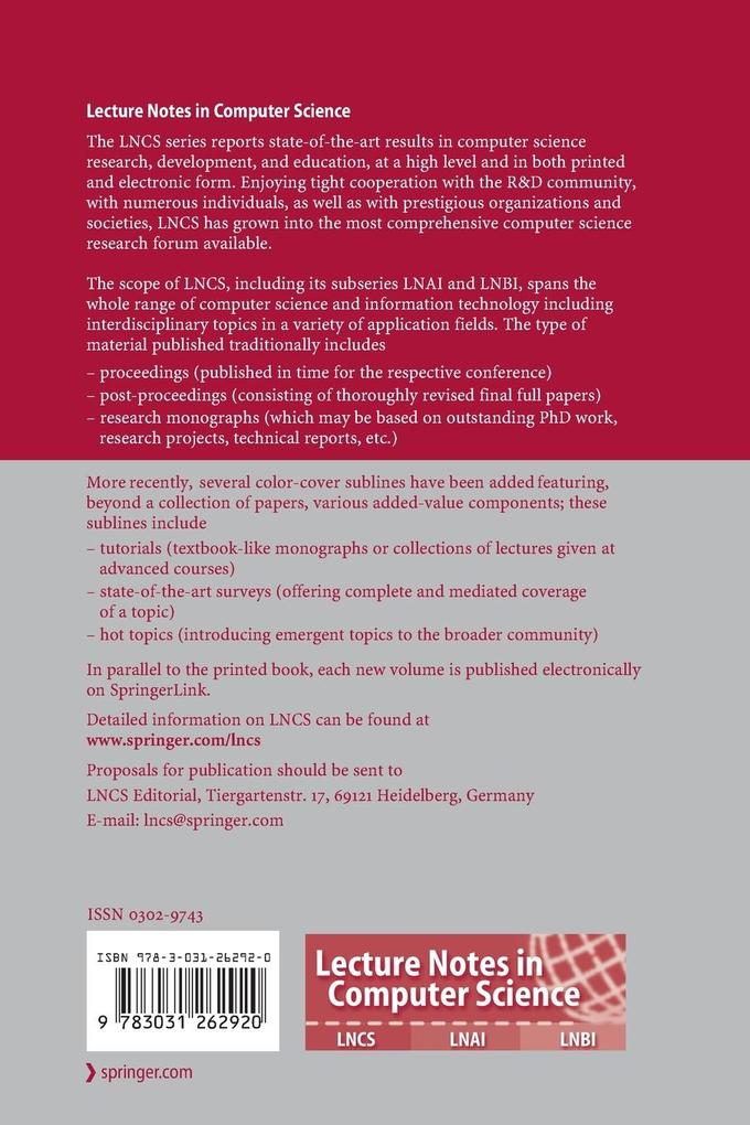 Weitere Ansicht: Computer Vision - ACCV 2022