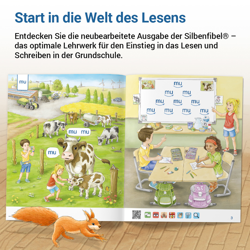 Weitere Ansicht: ABC der Tiere 1 Neubearbeitung - Die Silbenfibel® | Klaus Kuhn, Mareike Hahn, Kerstin Mrowka-Nienstedt