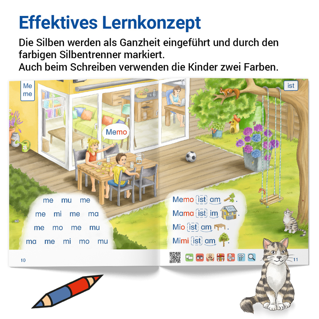 Weitere Ansicht: ABC der Tiere 1 Neubearbeitung - Die Silbenfibel® | Klaus Kuhn, Mareike Hahn, Kerstin Mrowka-Nienstedt