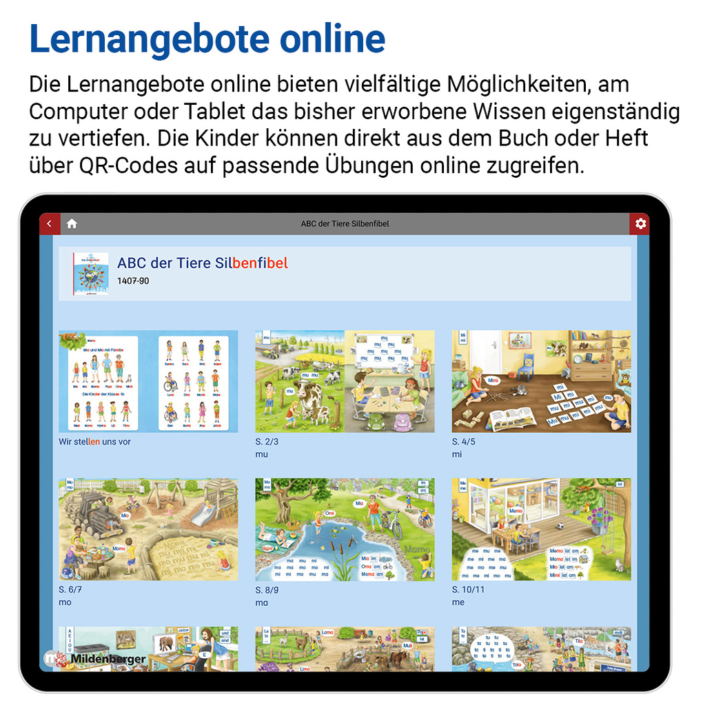 Weitere Ansicht: ABC der Tiere 1 Neubearbeitung - Die Silbenfibel® | Klaus Kuhn, Mareike Hahn, Kerstin Mrowka-Nienstedt