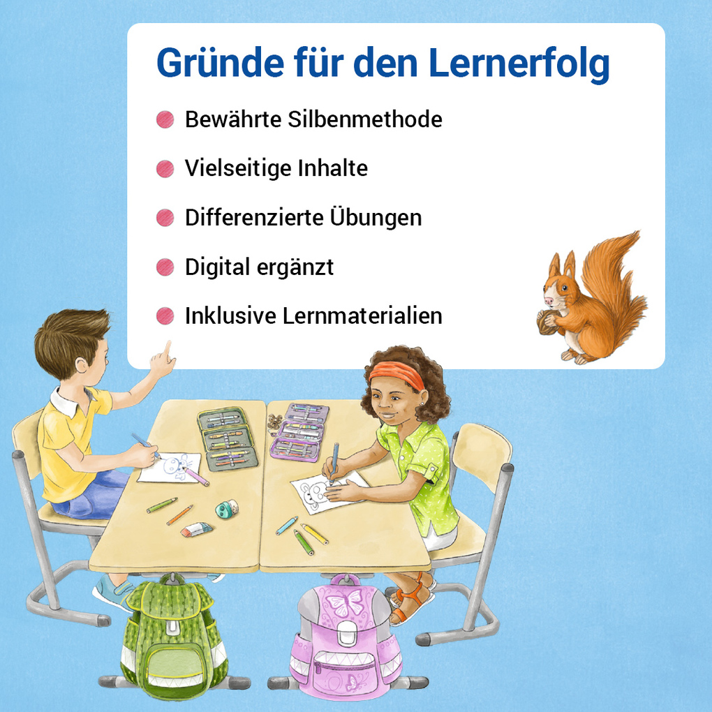 Weitere Ansicht: ABC der Tiere 1 Neubearbeitung - Die Silbenfibel® | Klaus Kuhn, Mareike Hahn, Kerstin Mrowka-Nienstedt