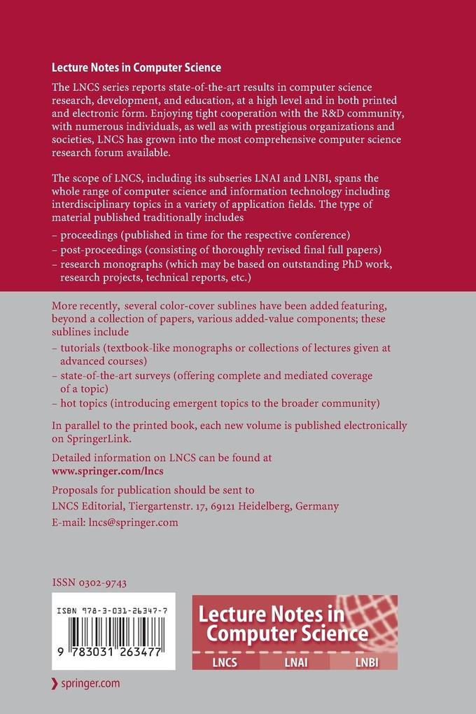 Weitere Ansicht: Computer Vision - ACCV 2022