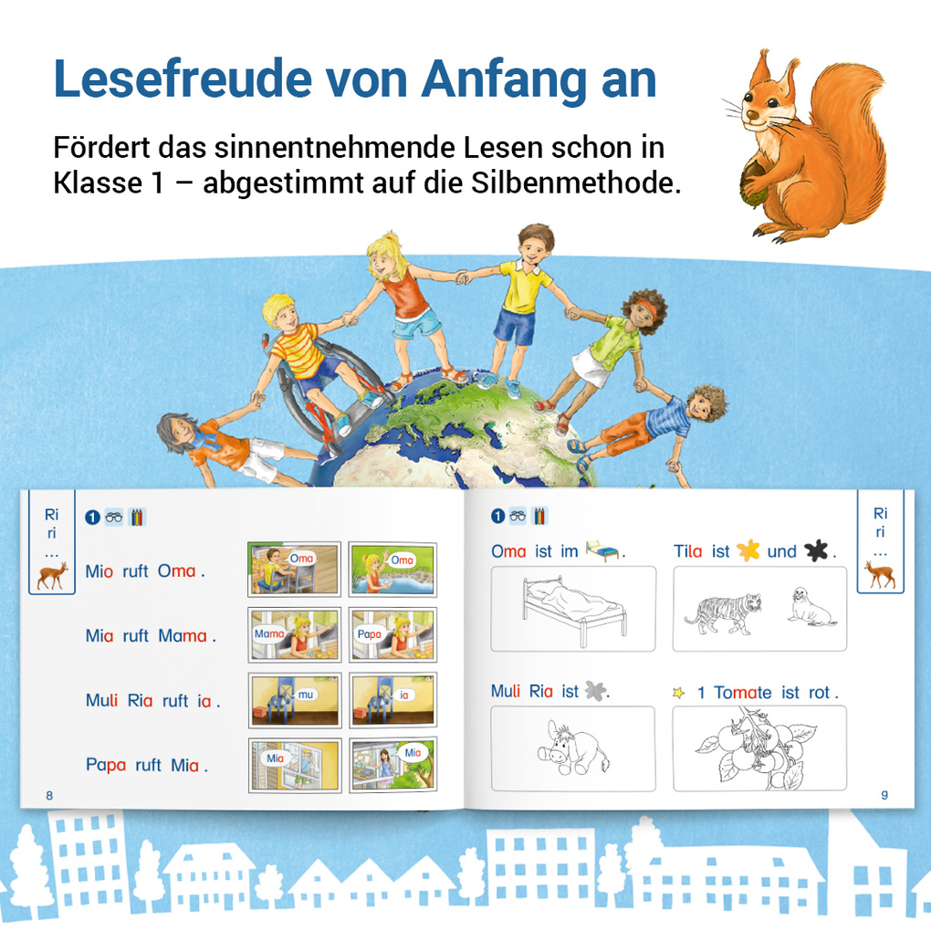 Weitere Ansicht: ABC der Tiere 1 Neubearbeitung · lesen - verstehen - malen | Mareike Hahn, Tina Kresse