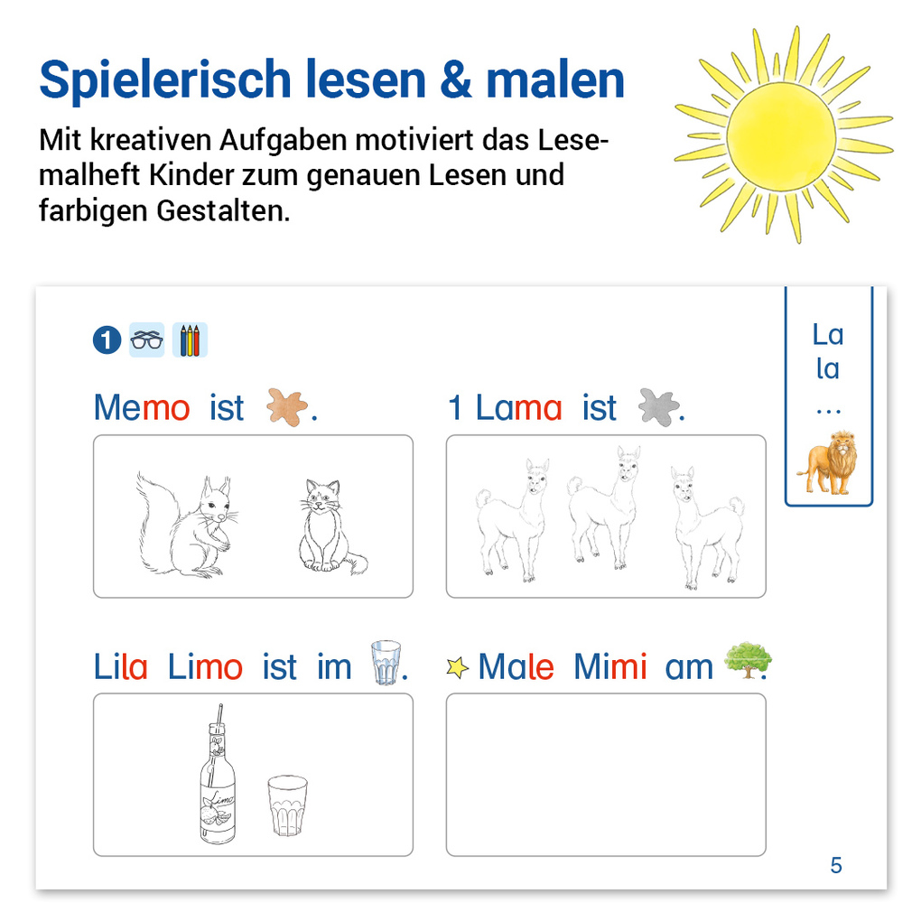 Weitere Ansicht: ABC der Tiere 1 Neubearbeitung · lesen - verstehen - malen | Mareike Hahn, Tina Kresse