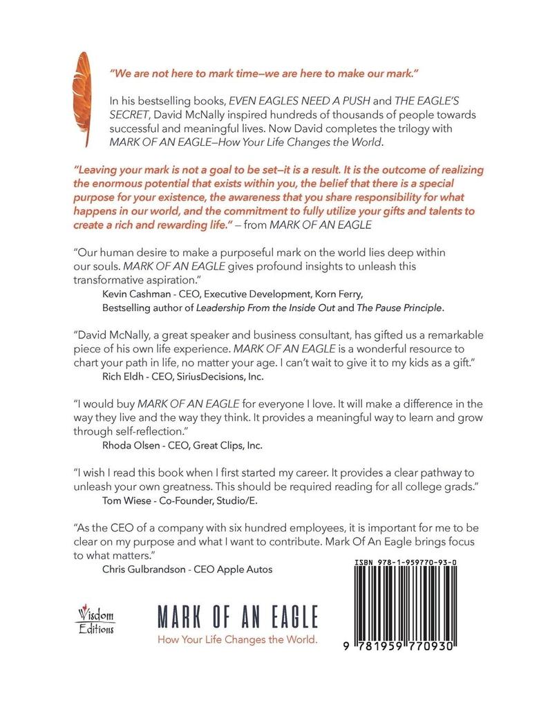 Weitere Ansicht: Mark of an Eagle | David Mcnally