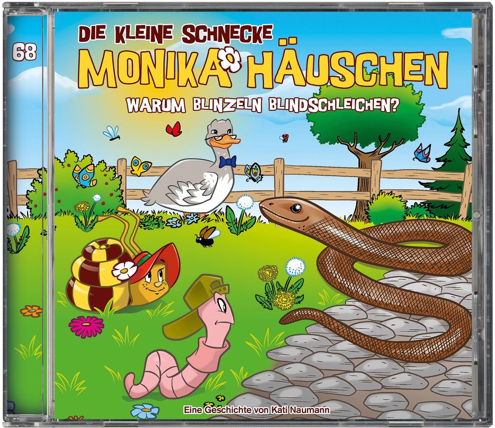 Produktbild: Die kleine Schnecke Monika Häuschen 68: Warum blinzeln Blindschleichen? | Kati Naumann