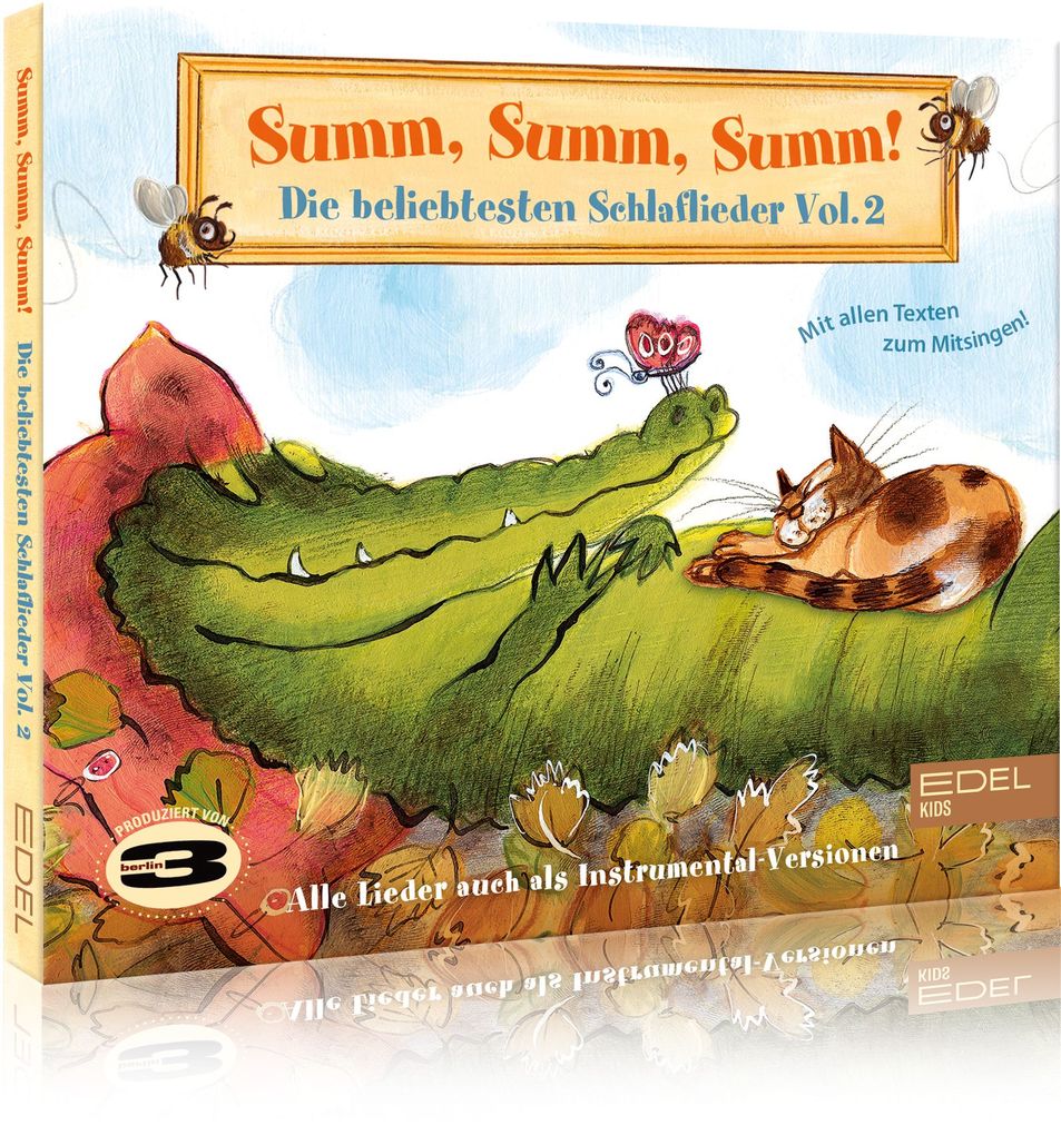 Produktbild: Die beliebtesten Schlaflieder,Vol.2 | 3berlin