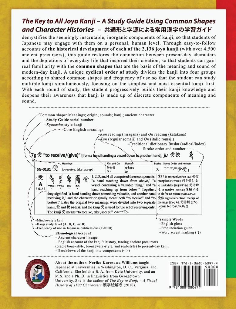 Weitere Ansicht: THE KEY TO ALL JOYO KANJI | Noriko Kurosawa Williams