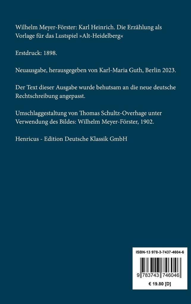 Weitere Ansicht: Karl Heinrich | Wilhelm Meyer-Förster