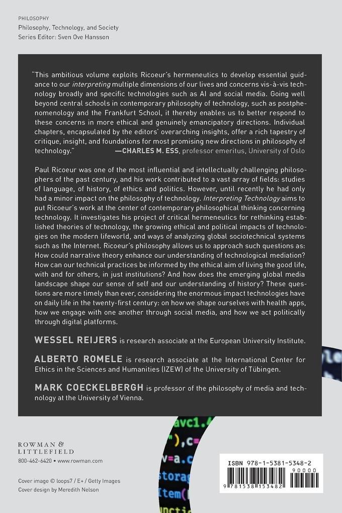 Weitere Ansicht: Interpreting Technology