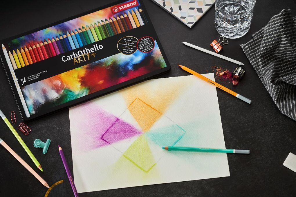 Weitere Ansicht: STABILO Kreidestift Pastell CarbOthello 60er Set
