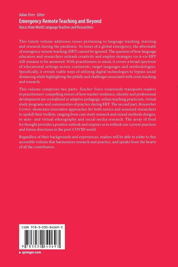 Weitere Ansicht: Emergency Remote Teaching and Beyond